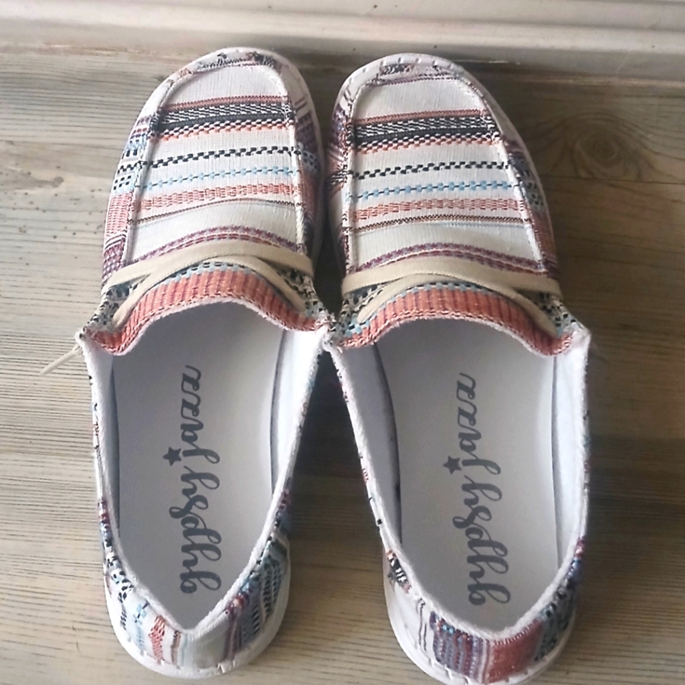 Size 9 women's gypsy jazz loafer shoes